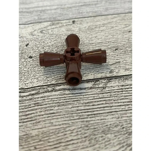 Lego Brown 4 Port Connector Hub - Picture 5 of 6